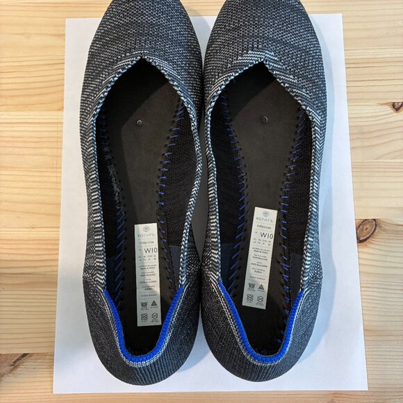 Size 10 Rothy's Granite Heather Ballet Flats - Picture 5 of 6